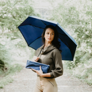 parapluie bleu mini
