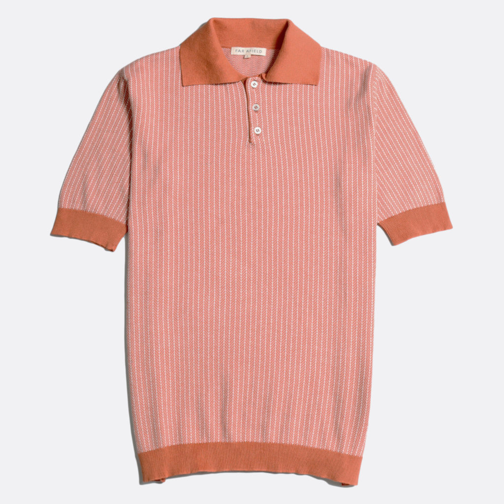 polo manches courtes blakey short sleeves sand far afield