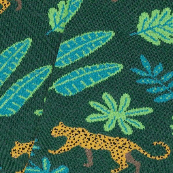 chaussettes léopards verts jimmy lion