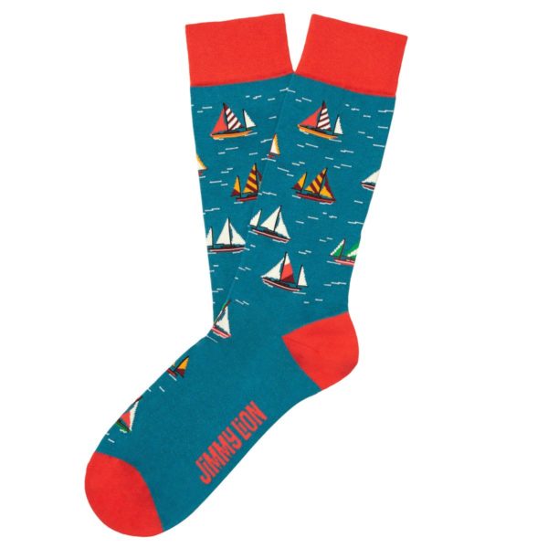 chaussettes dark aqua jimmy lion