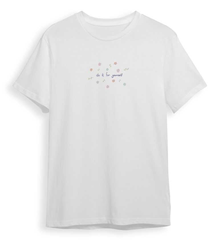 White t-shirts mockup psd
