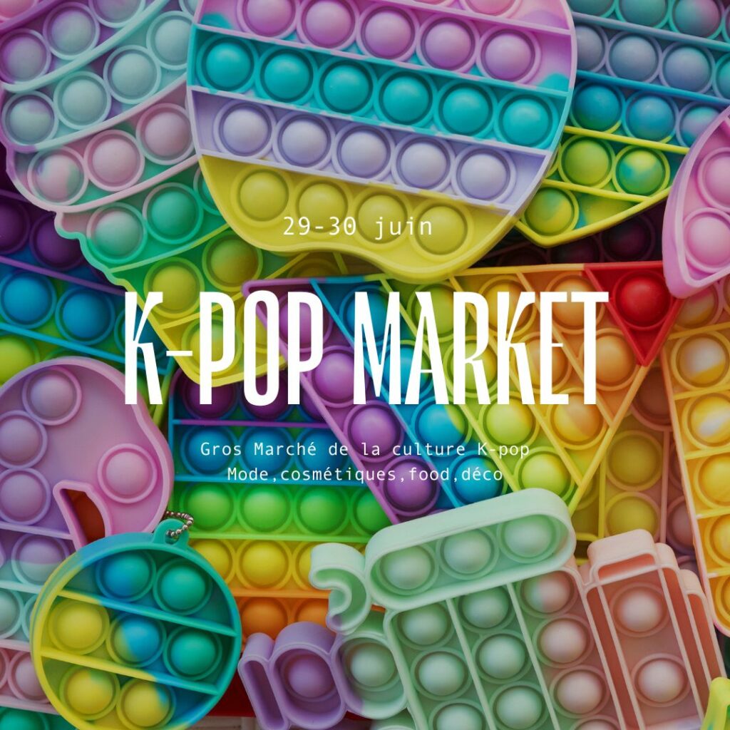 Photos k-pop market