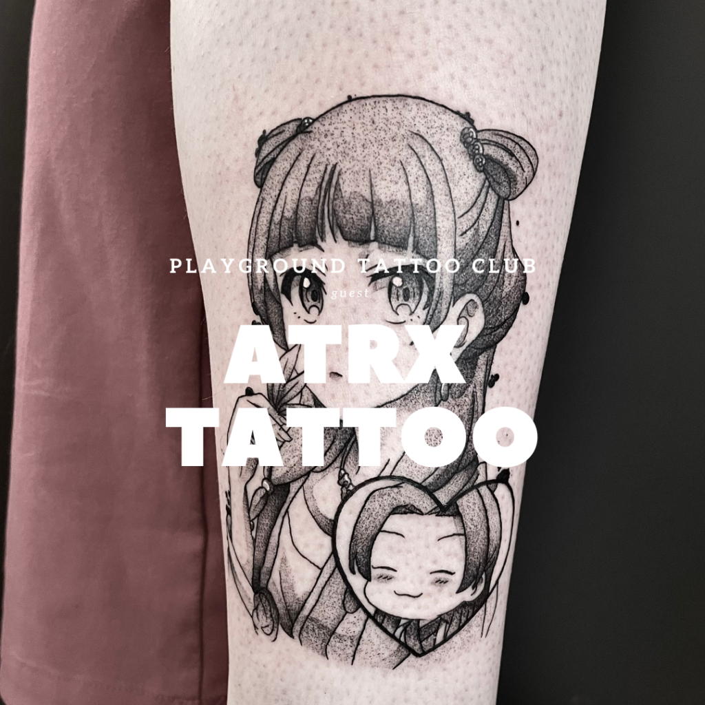 tatouage manga par Atrx tattoo