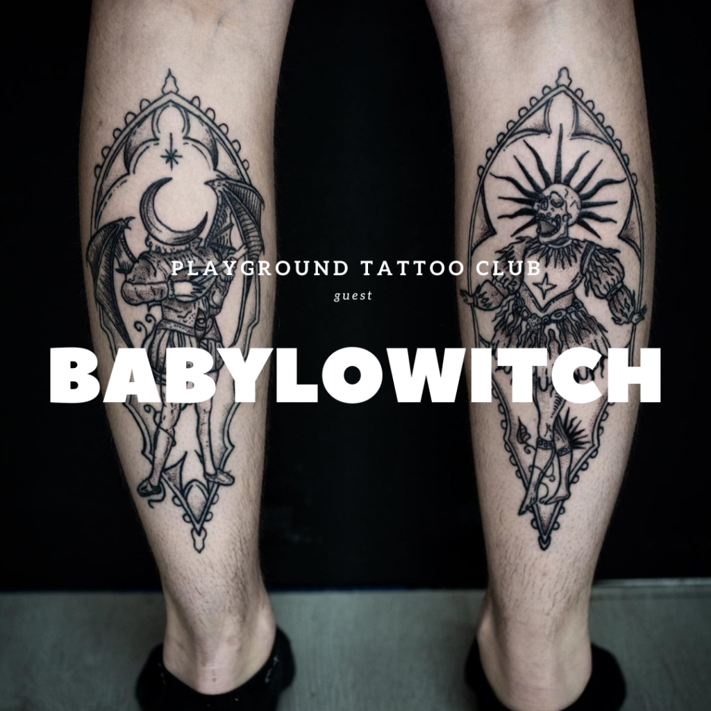 tatouage mollet babylowitch