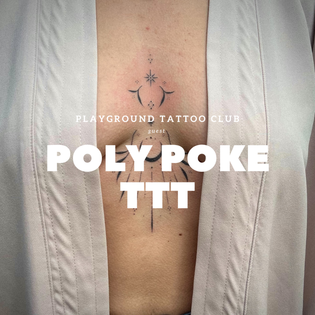 tatouage poitrine poly Poke