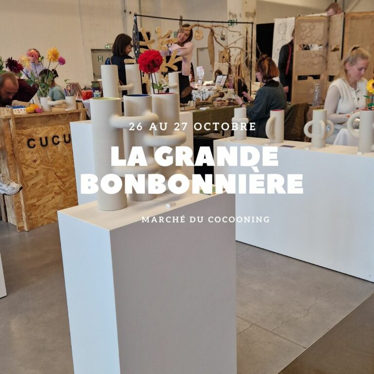 La Grande Bonbonnière au Grand Playground : pop-up store cocooning automnal, décoration, bien-être et art de vivre.