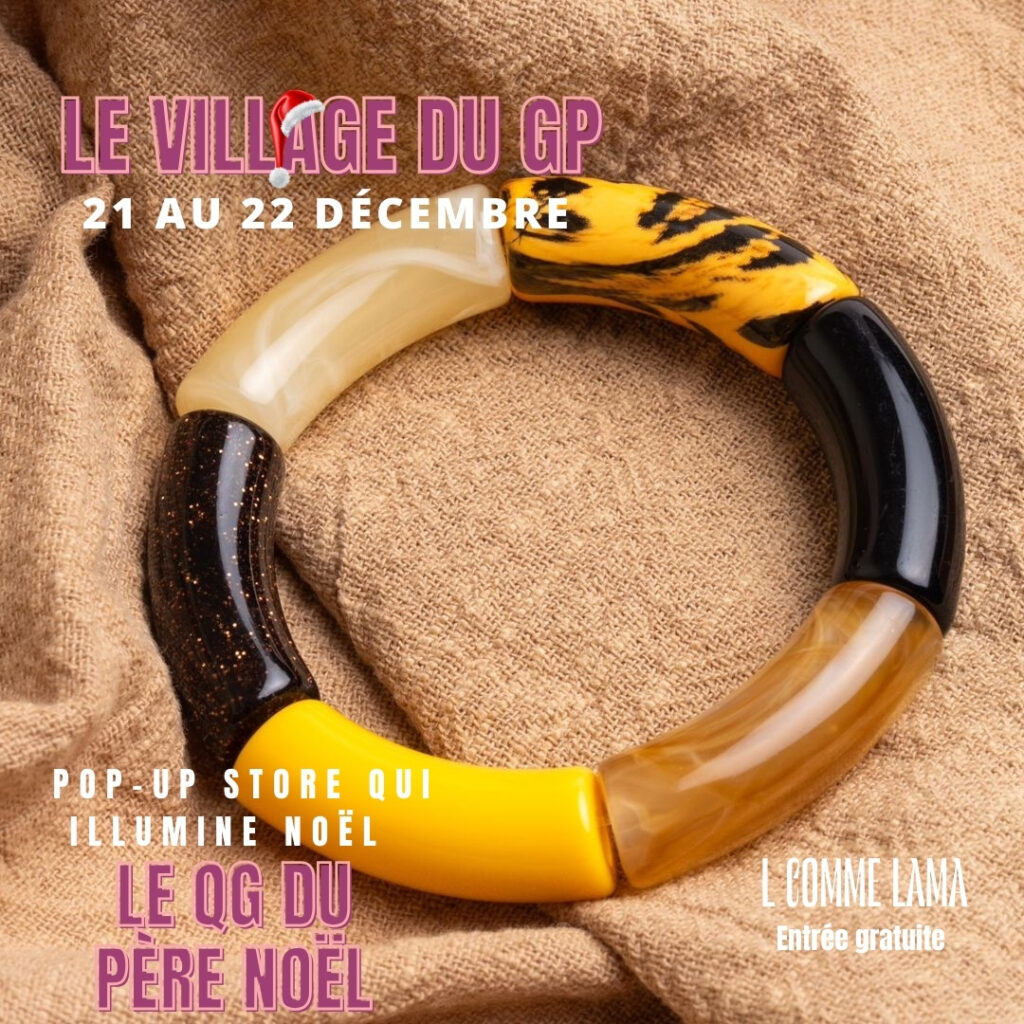 Créations de bijoux uniques pour le Playground Market de Noël à Villeneuve-d'Ascq