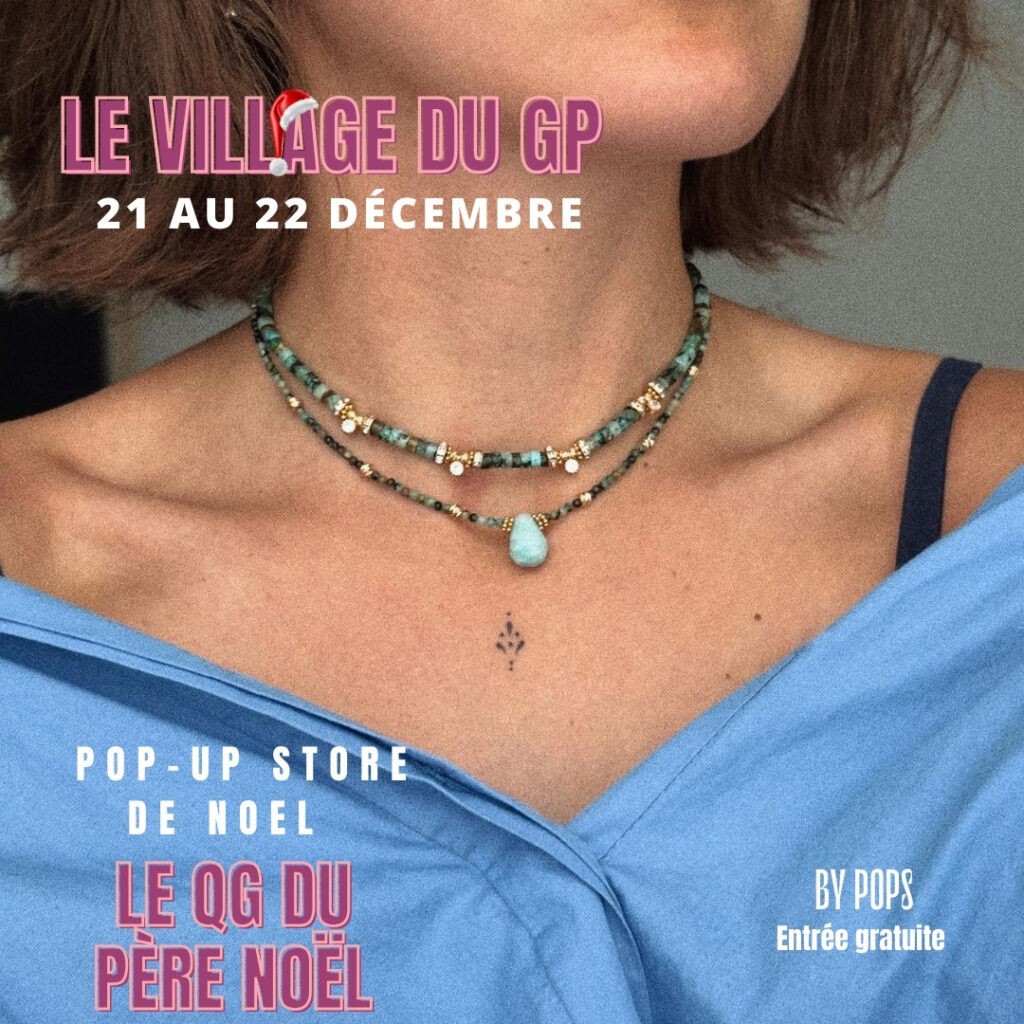 Créations de bijoux uniques pour le Playground Market de Noël à Villeneuve-d'Ascq