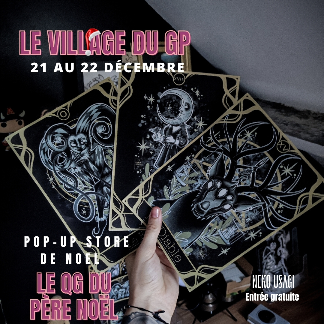 illustration pour le Playground Market de Noël à Villeneuve-d'Ascq