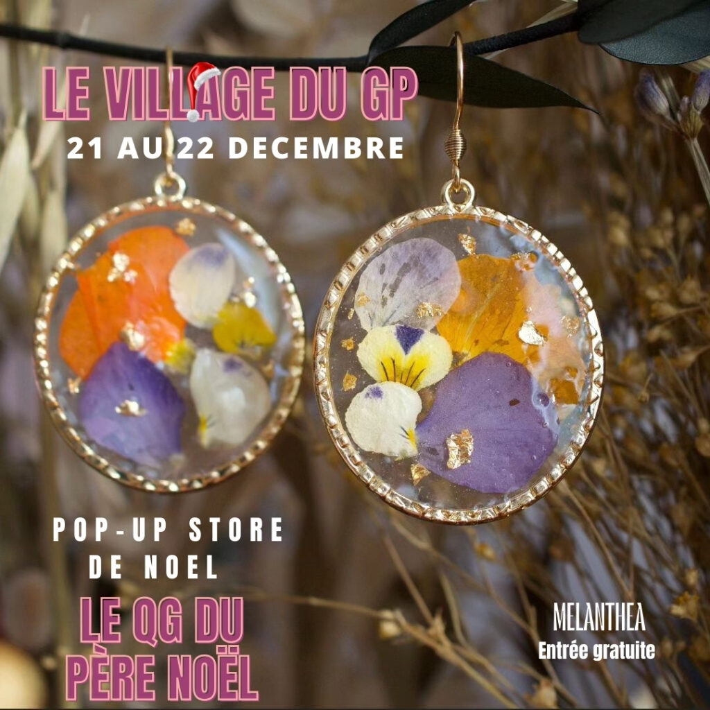 Créations de bijoux uniques pour le Playground Market de Noël à Villeneuve-d'Ascq