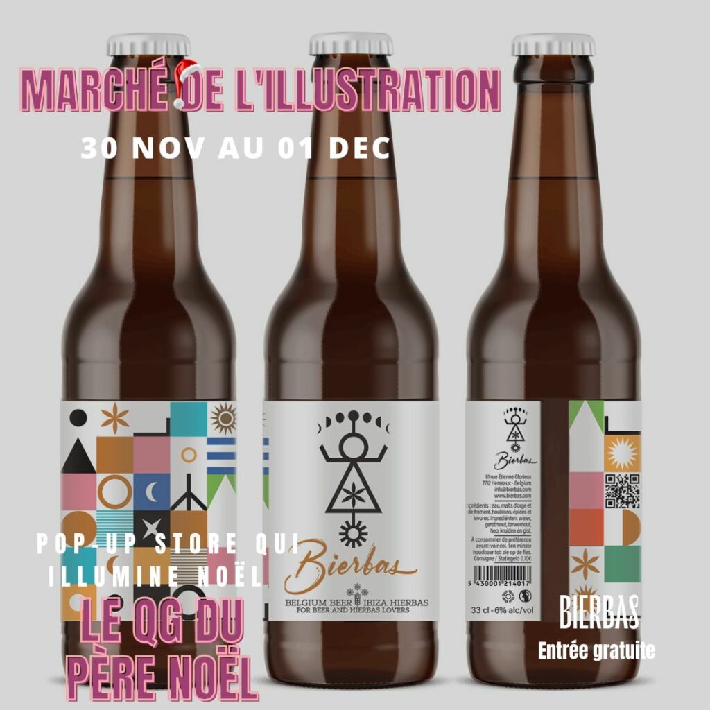 marché de noël de l'illustration au Grand Playgroun du 31 novembre au 1er décembre 2025