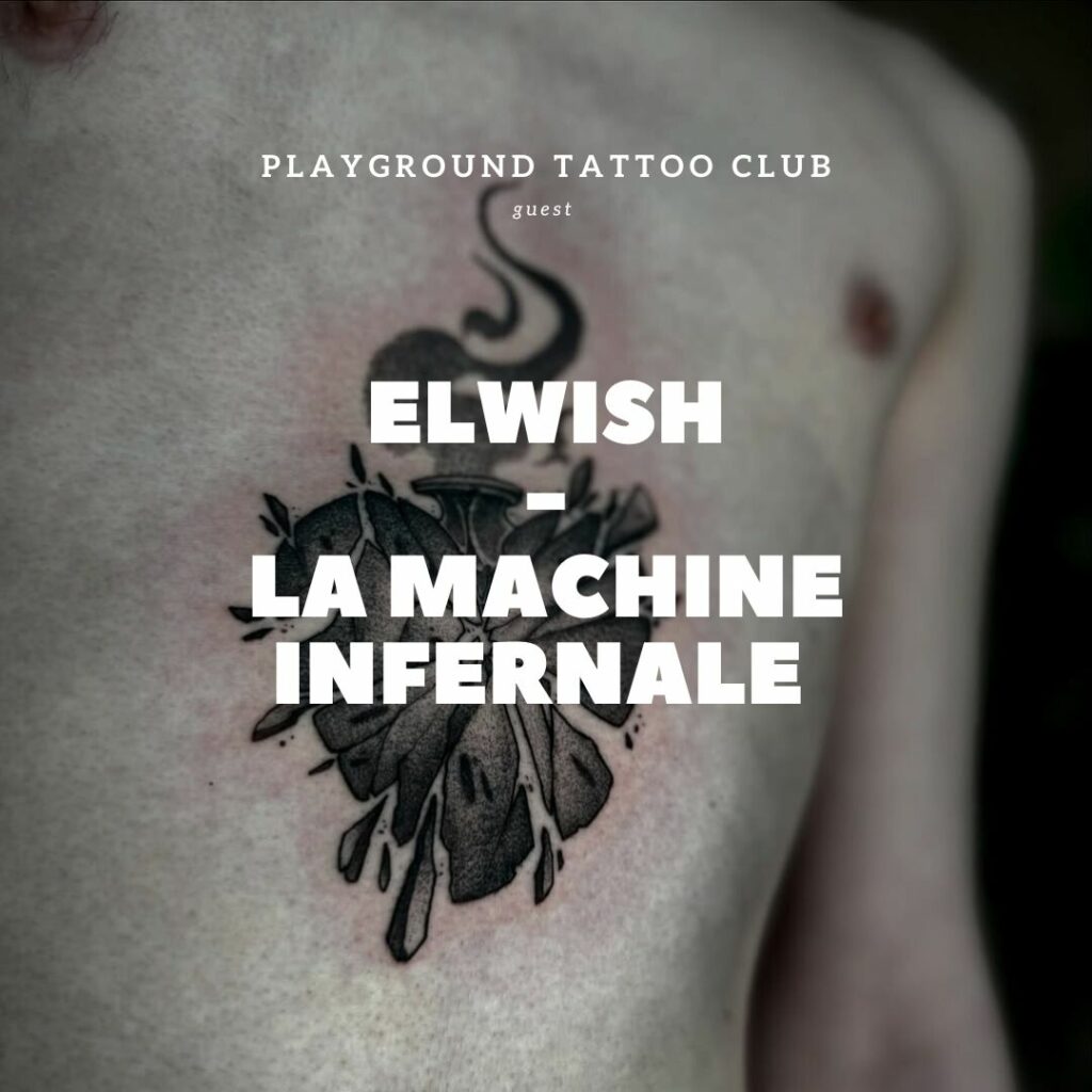 tatoueur présent au Playground Tattoo club