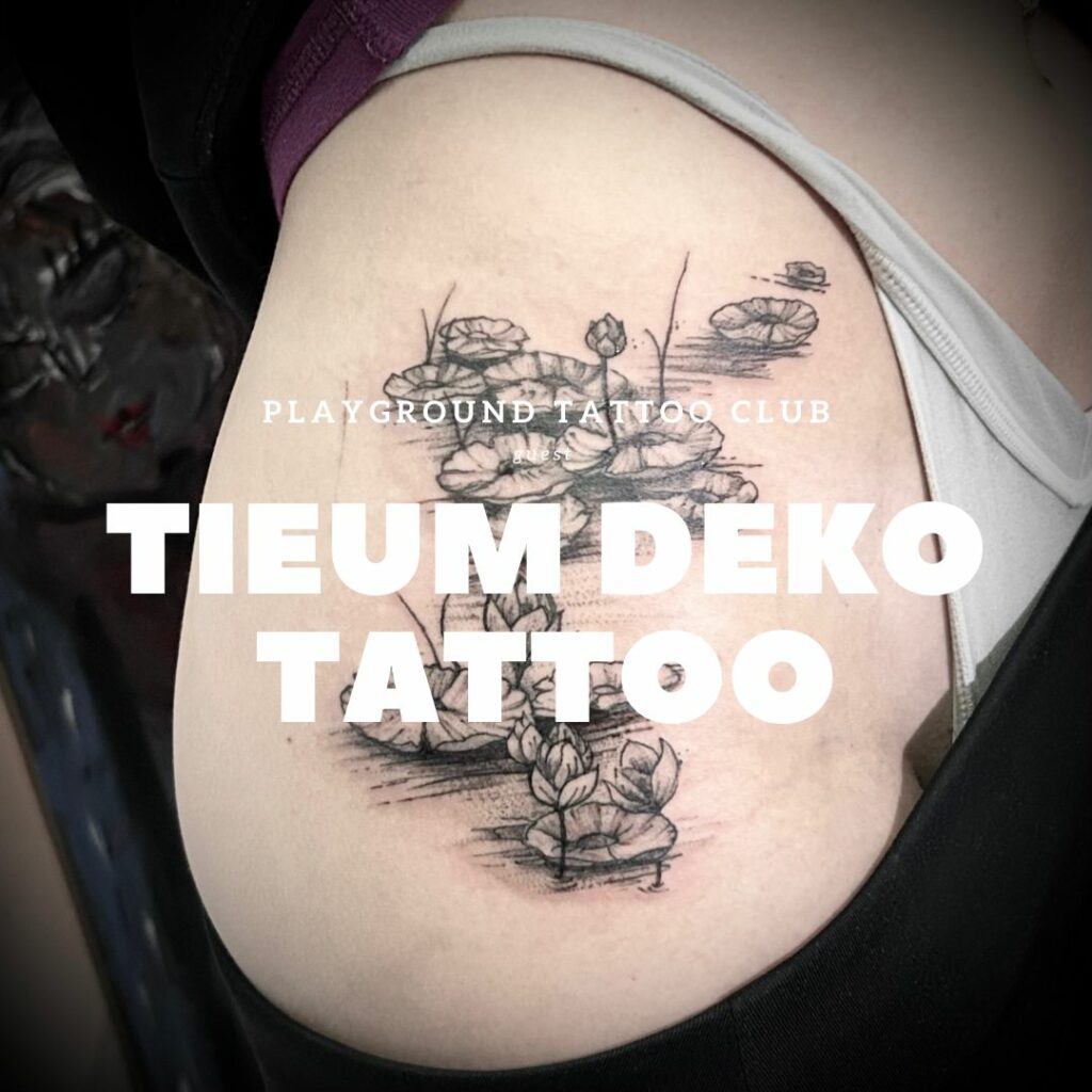 tatoueur présent au Playground Tattoo club