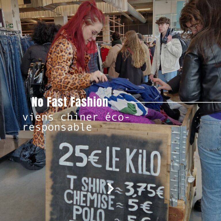 Friperie au kilo No Fast Fashion au Grand Playground à Villeneuve-d’Ascq