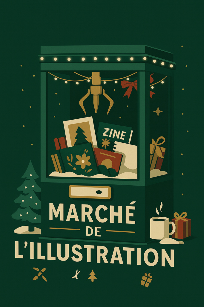 Marché de l’illustration — affiches & prints de Noël