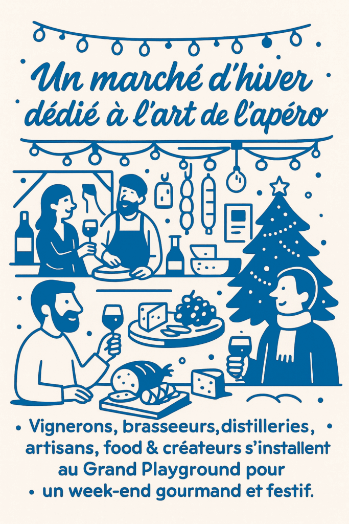 Marché d'hiver de l'apéro au Grand Playground
