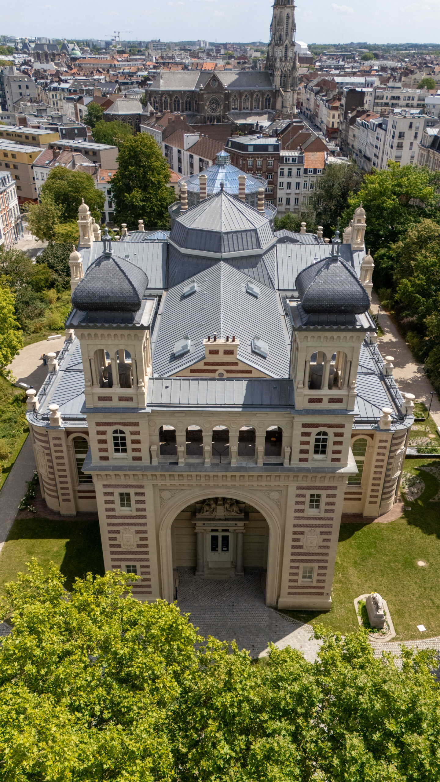 La façade du Palais Rameau – JUNIA à Lille