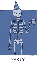 PARTY BLUE